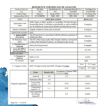 Glowker™️ USP Grade - Methylene Blue