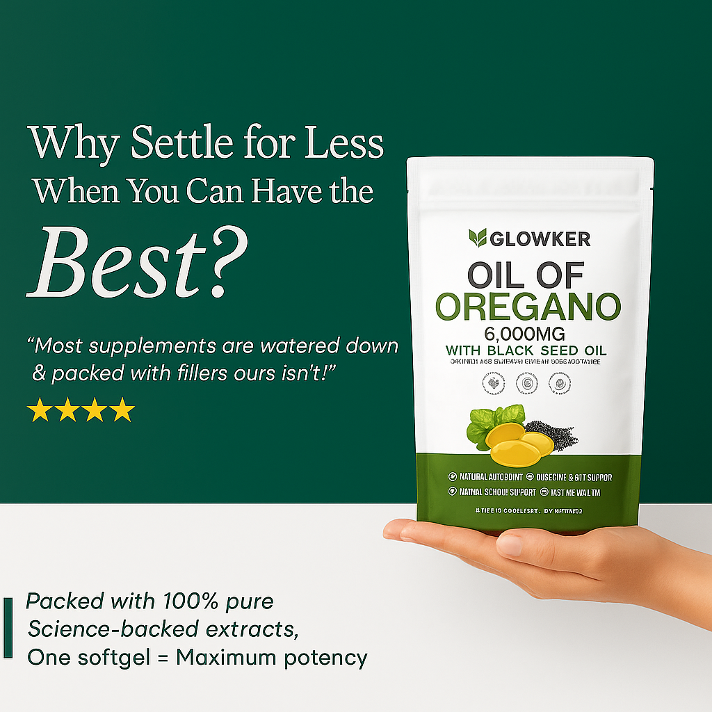 GLOWKER® OIL OF OREGANO SOFTGELS