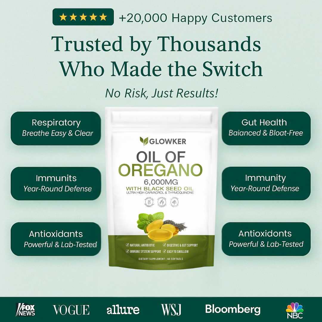 GLOWKER® OIL OF OREGANO SOFTGELS
