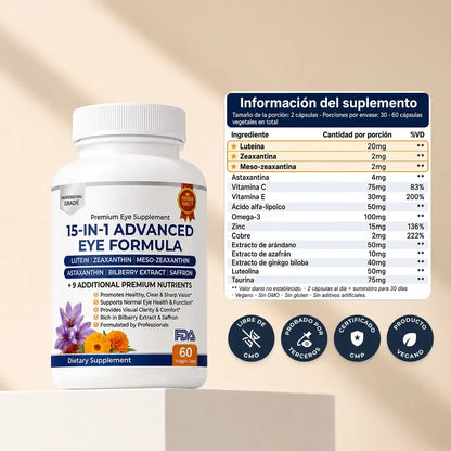 Fórmula ocular 15 en 1