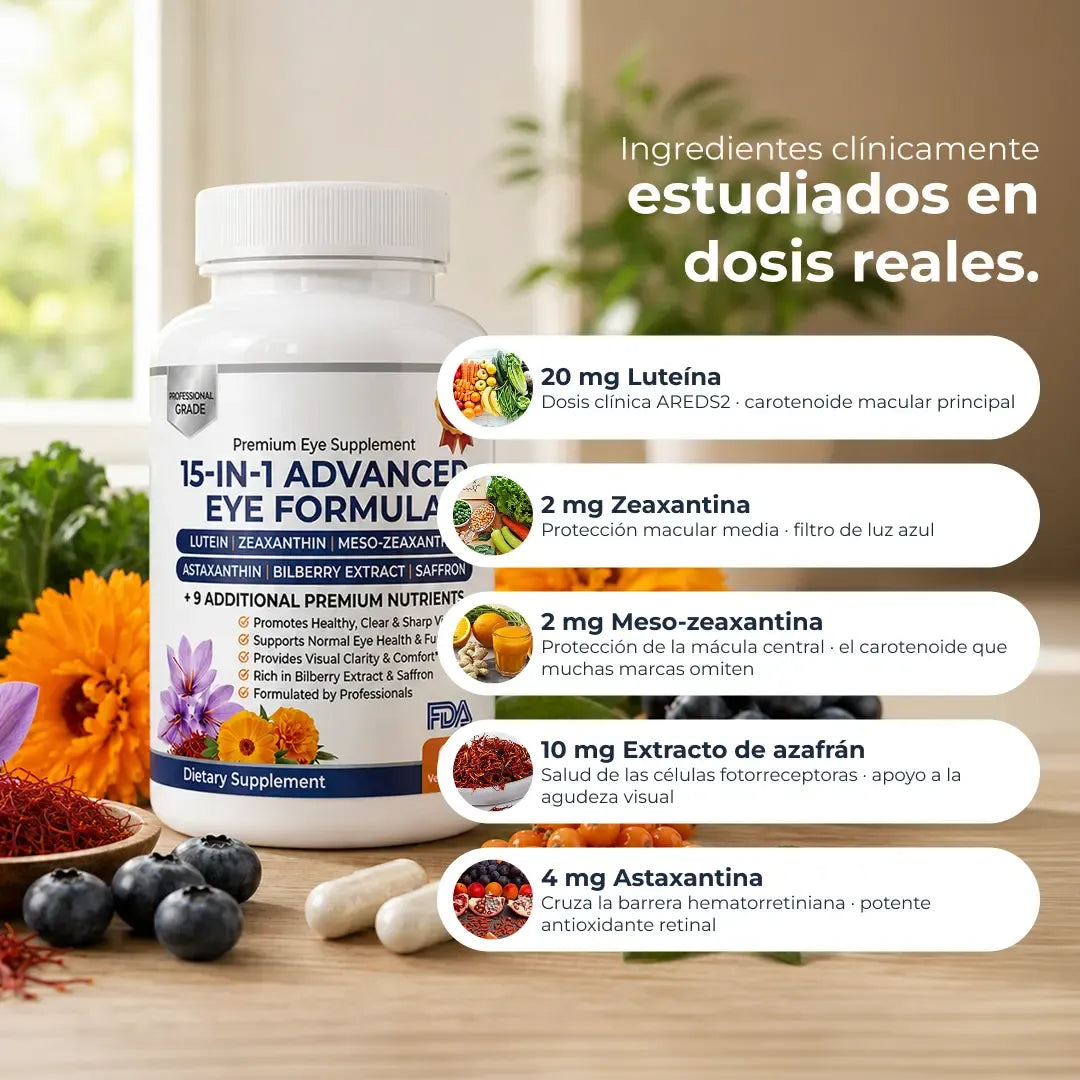 Fórmula ocular 15 en 1