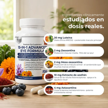 Fórmula ocular 15 en 1