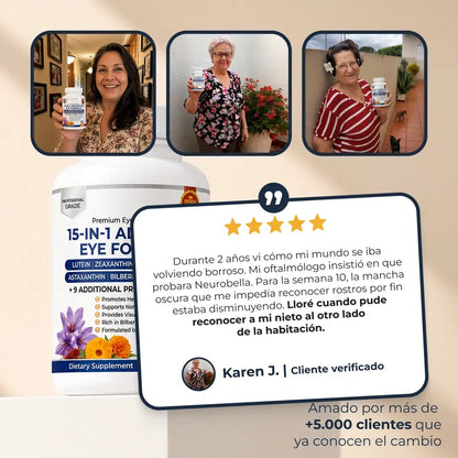 Fórmula ocular 15 en 1